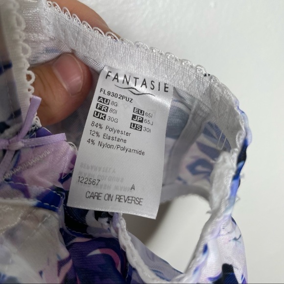Fantasie Penelope Floral Underwire Bra Womens 30I - Picture 4 of 7